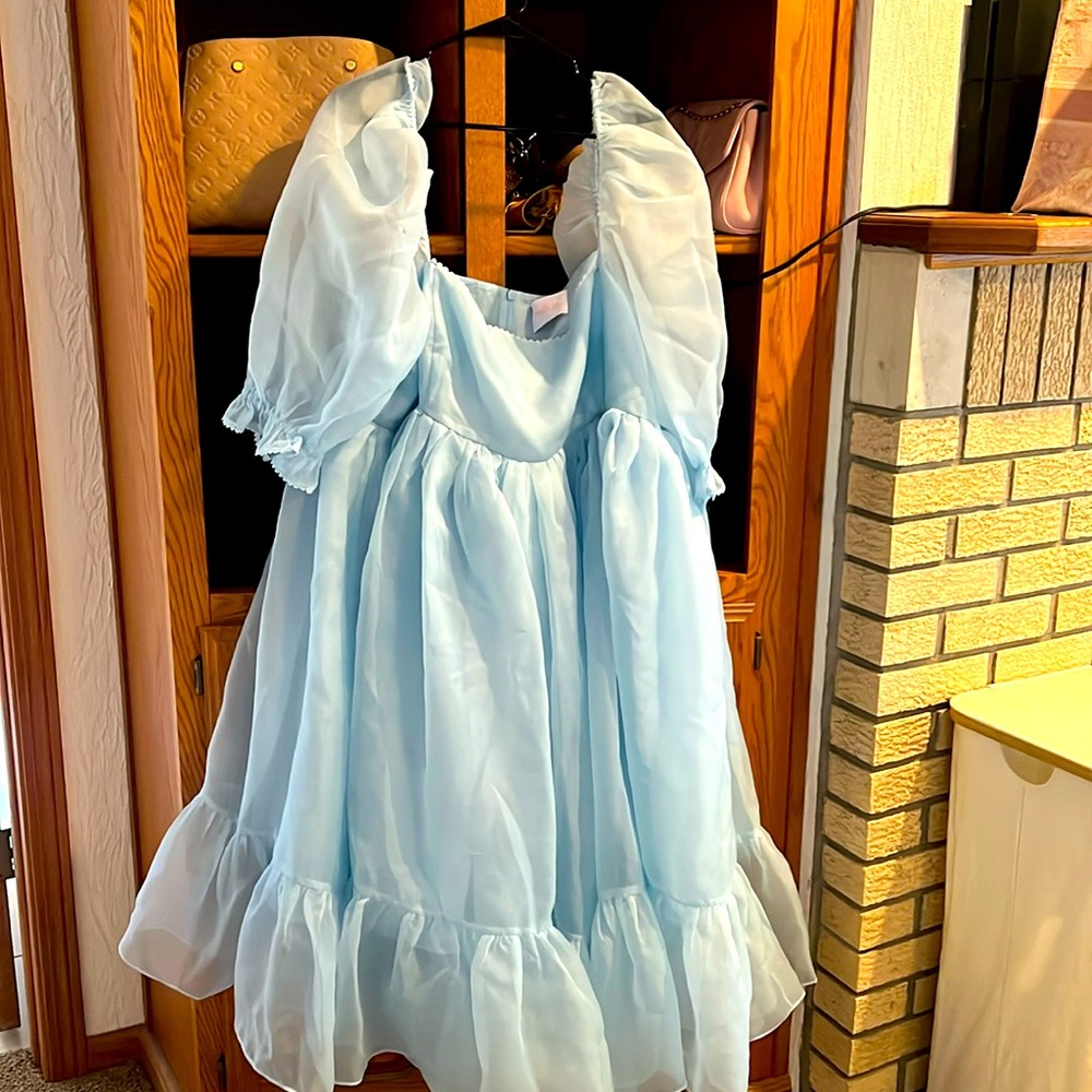 The Waterbaby French Puff Dress Selkie Plus Size 4X